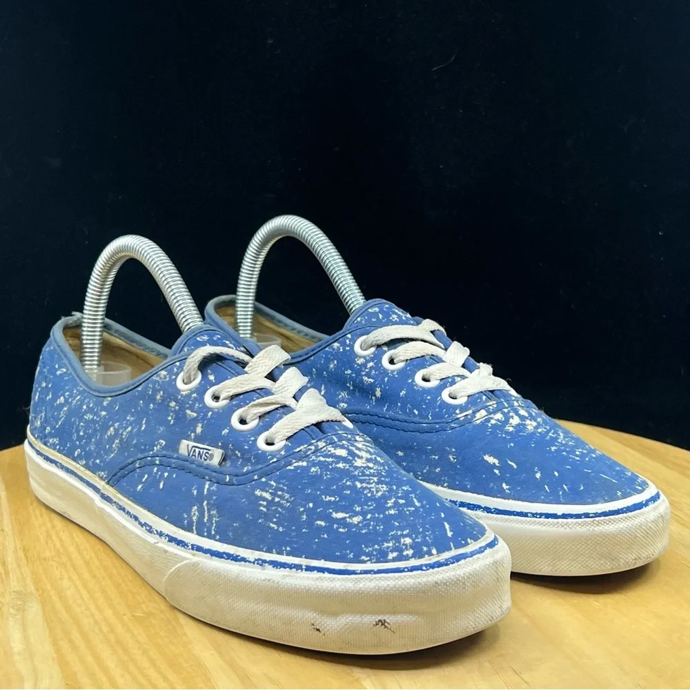 Vans Authentic X Crayola Blue Scribble Mens Size 6/ Wmns Size 7.5